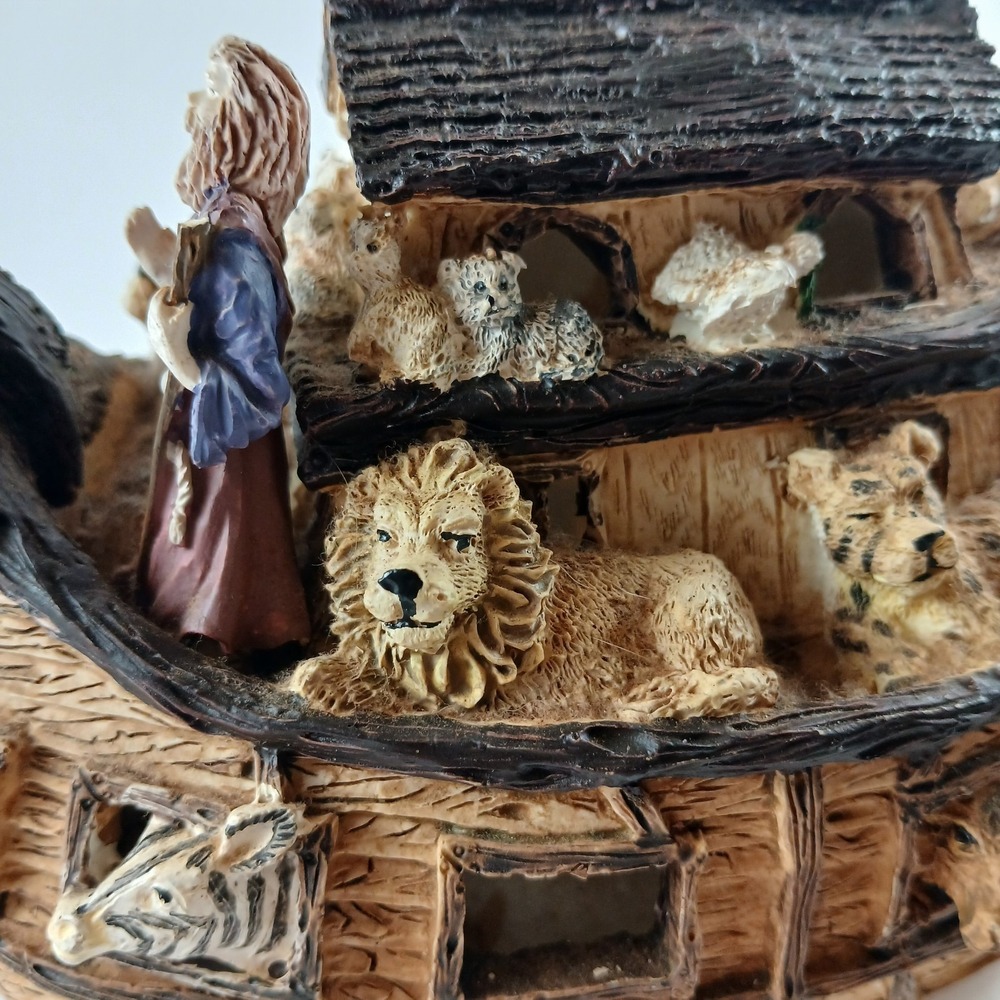 Vintage 1995 GWT Noah's Ark Light Up Nightlight Tested & Works - Picture 5 of 13